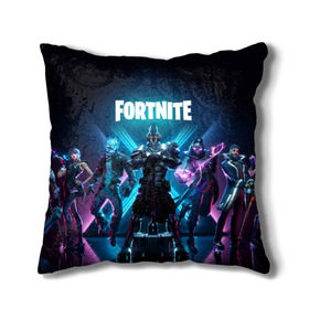 Подушка 3D с принтом FORTNITE 10 СЕЗОН в городе Новоалтайск, наволочка – 100% полиэстер, наполнитель – холлофайбер (легкий наполнитель, не вызывает аллергию). | состоит из подушки и наволочки. Наволочка на молнии, легко снимается для стирки | 10 | battle | fort | fortnite | royale | season | season x | битва | королевская | сезон x | тануки | форт | фортнайт