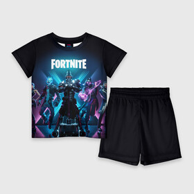 Детский костюм с шортами 3D с принтом FORTNITE 10 СЕЗОН в городе Новоалтайск,  |  | 10 | battle | fort | fortnite | royale | season | season x | битва | королевская | сезон x | тануки | форт | фортнайт