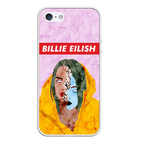Чехол для iPhone 5/5S матовый с принтом BILLIE EILISH в городе Новоалтайск, Силикон | Область печати: задняя сторона чехла, без боковых панелей | bad guy | billie | eilish | ocean eyes | айлиш | билли | девушка | певица | эйлиш