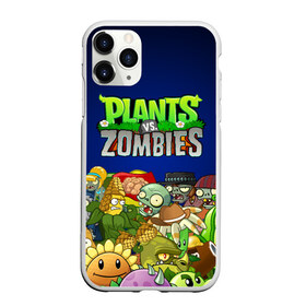 Чехол для iPhone 11 Pro матовый с принтом PLANTS VS ZOMBIES в городе Новоалтайск, Силикон |  | plants and zombies | plants vs zombies | зомби | игры | растения | растения против зомби
