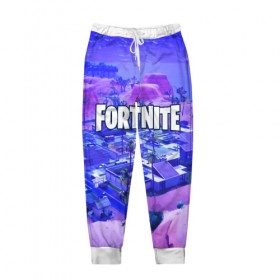 Мужские брюки 3D с принтом FORTNITE в городе Новоалтайск, 100% полиэстер | манжеты по низу, эластичный пояс регулируется шнурком, по бокам два кармана без застежек, внутренняя часть кармана из мелкой сетки | Тематика изображения на принте: battle royale | fortnite | fortnite battle royale | futuresynth | game | outrun | retrowave | synth | synthwave | игры | ретровейв | синтвейв | фортнайт