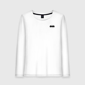 Женский лонгслив хлопок с принтом The caped crusader в городе Новоалтайск, 100% хлопок |  | batman | dc | dc джокер | detective comics | harley | joker | shtatbat | the joker | бетмен | джокер | злодей | харли