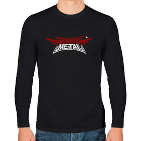 Мужской лонгслив хлопок с принтом Babymetal logo в городе Новоалтайск, 100% хлопок |  | heavy | japan | kawaii | metal | music | rock | кавай | метал | музыка | рок | хэви | япония