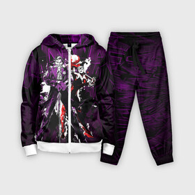Детский костюм 3D с принтом Harley and Joker в городе Новоалтайск,  |  | Тематика изображения на принте: batman | dc | dc джокер | detective comics | harley | harley quinn | joker | shtatharley | the joker | бетмен | джокер | женщина кошка | злодей | злой клоун | клоун | пингвин | харли | шутки