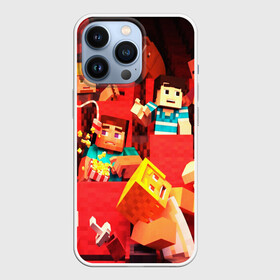 Чехол для iPhone 13 Pro с принтом MINECRAFT в городе Новоалтайск,  |  | craft | creeper | dungeon | dungeons | earth | game | logo | mine | minecraft | mobile | online | дунгеонс | земля | зомби | игра | крипер | лого | майкрафт | майнкрафт | мобайл | онлайн | подземелье | подземелья