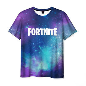 Мужская футболка 3D с принтом FORTNITE SPACE в городе Новоалтайск, 100% полиэфир | прямой крой, круглый вырез горловины, длина до линии бедер | Тематика изображения на принте: deadmau5 | fortnite | fortnite 2 | fortnite x маршмелло | ikonik | marshmello | ninja | ninja streamer | raven | travis scott | ворон | иконик | ниндзя | пили | рейвен | трэвис скотт | фортнайт