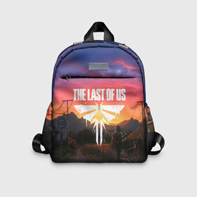 Детский рюкзак 3D с принтом THE LAST OF US в городе Новоалтайск, 100% полиэстер | лямки с регулируемой длиной, сверху петелька, чтобы рюкзак можно было повесить на вешалку. Основное отделение закрывается на молнию, как и внешний карман. Внутри дополнительный карман. По бокам два дополнительных кармашка | cicadas | fireflies | naughty dog | the last of us | the last of us part 2 | джоэл | последние из нас | цикады | элли