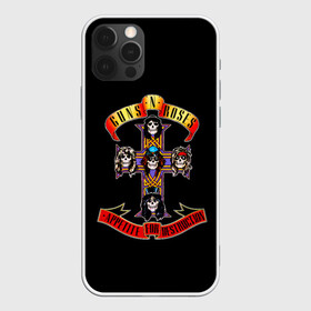 Чехол для iPhone 12 Pro Max с принтом Guns n roses + Спина в городе Новоалтайск, Силикон |  | Тематика изображения на принте: axl rose | geffen records | gnr | guns | rock | roses | slash | гансы | пистолеты | розы | рок | слеш | эксл роуз