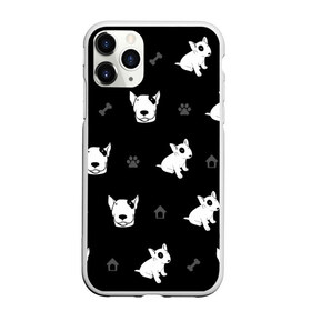 Чехол для iPhone 11 Pro матовый с принтом Английский бультерьер в городе Новоалтайск, Силикон |  | 