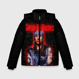 Зимняя куртка для мальчиков 3D с принтом Guns n roses + Спина в городе Новоалтайск, ткань верха — 100% полиэстер; подклад — 100% полиэстер, утеплитель — 100% полиэстер | длина ниже бедра, удлиненная спинка, воротник стойка и отстегивающийся капюшон. Есть боковые карманы с листочкой на кнопках, утяжки по низу изделия и внутренний карман на молнии. 

Предусмотрены светоотражающий принт на спинке, радужный светоотражающий элемент на пуллере молнии и на резинке для утяжки | axl rose | geffen records | gnr | guns | rock | roses | slash | гансы | пистолеты | розы | рок | слеш | эксл роуз
