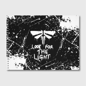 Альбом для рисования с принтом THE LAST OF US в городе Новоалтайск, 100% бумага
 | матовая бумага, плотность 200 мг. | cicadas | fireflies | naughty dog | the last of us | the last of us part 2 | джоэл | последние из нас | цикады | элли