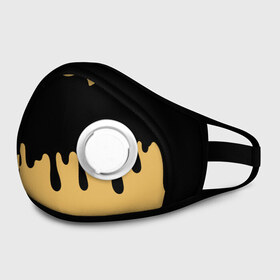 Маска из неопрена с принтом Bendy And The Ink Machine в городе Новоалтайск, неопрен 100% | Форма огибающая нос. Резинки для ушей с дополнительной резинкой на затылке. Клапан для выдоха для активного дыхания при занятиях спортом. Эластичный материал маски и окантовки для лучшего растяжения и прилегания маски.  | bendy | bendy and the ink machine | бенди | бени | бенни | детская | детям | игра | капли | компьютерная игра | краска | машина | подтеки | розовая | ужастик
