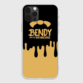 Чехол для iPhone 12 Pro Max с принтом Bendy And The Ink Machine в городе Новоалтайск, Силикон |  | Тематика изображения на принте: bendy | bendy and the ink machine | бенди | бени | бенни | детская | детям | игра | капли | компьютерная игра | краска | машина | подтеки | розовая | ужастик