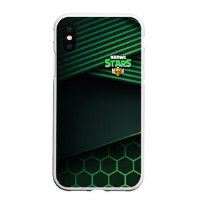 Чехол для iPhone XS Max матовый с принтом Brawl Stars в городе Новоалтайск, Силикон | Область печати: задняя сторона чехла, без боковых панелей | brawl | bs | clash line | fails | funny | leon | moments | stars | supercell | tick | бой | босс | бравл | броубол | бс | драка | звезд | осада | поззи | сейф | старс | цель