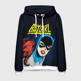 Мужская толстовка 3D с принтом Batgirl в городе Новоалтайск, 100% полиэстер | двухслойный капюшон со шнурком для регулировки, мягкие манжеты на рукавах и по низу толстовки, спереди карман-кенгуру с мягким внутренним слоем. | Тематика изображения на принте: barbara gordon | batgirl | batgirl comics | comics | shtatbat | барбара гордон | бетгерл | бэтгерл