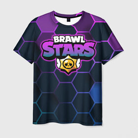 Мужская футболка 3D с принтом Brawl Stars в городе Новоалтайск, 100% полиэфир | прямой крой, круглый вырез горловины, длина до линии бедер | brawl | bs | clash line | fails | funny | leon | moments | stars | supercell | tick | бой | босс | бравл | броубол | бс | драка | звезд | осада | поззи | сейф | старс | цель