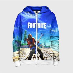 Детская толстовка 3D на молнии с принтом FORTNITE в городе Новоалтайск, 100% полиэстер |  манжеты и пояс оформлены широкой мягкой резинкой, двухслойный капюшон со шнурком для регулировки, спереди карманы и застежка-молния
 | battle royale | fortnite | fortnite battle royale | futuresynth | game | outrun | retrowave | synth | synthwave | игры | ретровейв | синтвейв | фортнайт