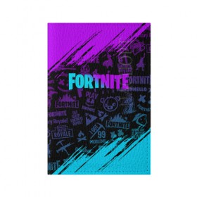 Обложка для паспорта матовая кожа с принтом FORTNITE в городе Новоалтайск, натуральная матовая кожа | размер 19,3 х 13,7 см; прозрачные пластиковые крепления | Тематика изображения на принте: fortnite | fortnite 2 | fortnite x маршмелло | ikonik | marshmello | ninja | ninja streamer | иконик | ниндзя | фортнайт | фортнайт 2 | фортнайт глава 2