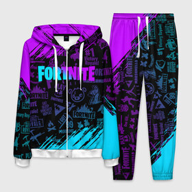 Мужской костюм 3D с принтом FORTNITE ФОРТНАЙТ в городе Новоалтайск, 100% полиэстер | Манжеты и пояс оформлены тканевой резинкой, двухслойный капюшон со шнурком для регулировки, карманы спереди | fortnite | fortnite 2 | fortnite x маршмелло | ikonik | marshmello | ninja | ninja streamer | иконик | ниндзя | фортнайт | фортнайт 2 | фортнайт глава 2