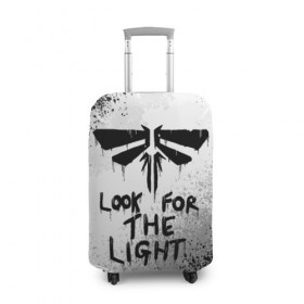 Чехол для чемодана 3D с принтом THE LAST OF US в городе Новоалтайск, 86% полиэфир, 14% спандекс | двустороннее нанесение принта, прорези для ручек и колес | cicadas | fireflies | naughty dog | the last of us | the last of us part 2 | джоэл | последние из нас | цикады | элли
