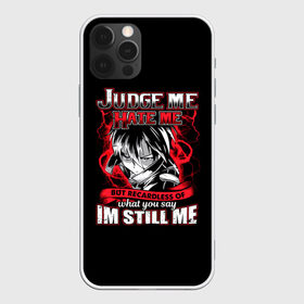 Чехол для iPhone 12 Pro Max с принтом Judge me hate me в городе Новоалтайск, Силикон |  | Тематика изображения на принте: anime | tokyo ghoul | аниме | анимэ | гули | канеки кен | кузен йошимура | наки | нишики нишио | ренджи йомо | ризе камиширо | токийский гуль | тоука киришима | ута | хинами фуэгучи | шуу цукияма