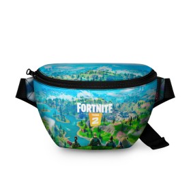 Поясная сумка 3D с принтом Fortnite часть 2 в городе Новоалтайск, 100% полиэстер | плотная ткань, ремень с регулируемой длиной, внутри несколько карманов для мелочей, основное отделение и карман с обратной стороны сумки застегиваются на молнию | fortnite | fortnite 11 season | fortnite chapter 2 | game | island fortnite | битва | игра | карта | мир фортнайт | остров фортнайт | фортнайт | фортнайт 11 сезон | фортнайт часть 2