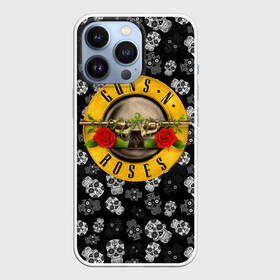 Чехол для iPhone 13 Pro с принтом Guns n roses в городе Новоалтайск,  |  | axl rose | geffen records | gnr | guns | rock | roses | slash | гансы | пистолеты | розы | рок | слеш | эксл роуз