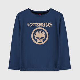 Детский лонгслив хлопок с принтом The Offspring в городе Новоалтайск, 100% хлопок | круглый вырез горловины, полуприлегающий силуэт, длина до линии бедер | offspring | offsprink | ofspring | ofsprink | punk | punk rock | punkrock | rebel | rock | альтернатива | анархия | офспринг | офспринк | оффспринг | оффспринк | панк | панки | панкрок | рок | рок классика