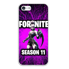 Чехол для iPhone 5/5S матовый с принтом Fortnite в городе Новоалтайск, Силикон | Область печати: задняя сторона чехла, без боковых панелей | chapter | chapter 2 | fornite | season | season 11 | глава 2 | сезон 11 | форнайт