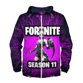 Мужская ветровка 3D с принтом Fortnite в городе Новоалтайск, 100% полиэстер | подол и капюшон оформлены резинкой с фиксаторами, два кармана без застежек по бокам, один потайной карман на груди | chapter | chapter 2 | fornite | season | season 11 | глава 2 | сезон 11 | форнайт