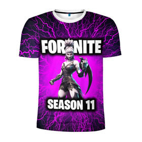 Мужская футболка 3D спортивная с принтом Fortnite в городе Новоалтайск, 100% полиэстер с улучшенными характеристиками | приталенный силуэт, круглая горловина, широкие плечи, сужается к линии бедра | chapter | chapter 2 | fornite | season | season 11 | глава 2 | сезон 11 | форнайт
