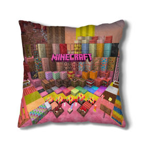 Подушка 3D с принтом MINECRAFT GAME в городе Новоалтайск, наволочка – 100% полиэстер, наполнитель – холлофайбер (легкий наполнитель, не вызывает аллергию). | состоит из подушки и наволочки. Наволочка на молнии, легко снимается для стирки | Тематика изображения на принте: craft | creeper | dungeon | dungeons | earth | game | logo | mine | minecraft | mobile | online | дунгеонс | земля | зомби | игра | крипер | лого | майкрафт | майнкрафт | мобайл | онлайн | подземелье | подземелья