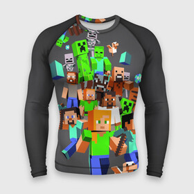 Мужской рашгард 3D с принтом MINECRAFT ONLINE в городе Новоалтайск,  |  | craft | creeper | dungeon | dungeons | earth | game | logo | mine | minecraft | mobile | online | дунгеонс | земля | зомби | игра | крипер | лого | майкрафт | майнкрафт | мобайл | онлайн | подземелье | подземелья