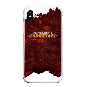 Чехол для iPhone XS Max матовый с принтом Minecraft Dungeons в городе Новоалтайск, Силикон | Область печати: задняя сторона чехла, без боковых панелей | craft | creeper | dungeon | dungeons | earth | game | logo | mine | minecraft | minecraft dungeons | mobile | online | земля | игра | крипер | лого | майкрафт | майнкрафт | мобайл | онлайн | подземелье