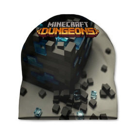 Шапка 3D с принтом Minecraft Dungeons в городе Новоалтайск, 100% полиэстер | универсальный размер, печать по всей поверхности изделия | craft | creeper | dungeon | dungeons | earth | game | logo | mine | minecraft | minecraft dungeons | mobile | online | земля | игра | крипер | лого | майкрафт | майнкрафт | мобайл | онлайн | подземелье
