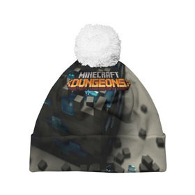 Шапка 3D c помпоном с принтом Minecraft Dungeons в городе Новоалтайск, 100% полиэстер | универсальный размер, печать по всей поверхности изделия | craft | creeper | dungeon | dungeons | earth | game | logo | mine | minecraft | minecraft dungeons | mobile | online | земля | игра | крипер | лого | майкрафт | майнкрафт | мобайл | онлайн | подземелье