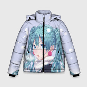 Зимняя куртка для мальчиков 3D с принтом Hatsune Miku Winter в городе Новоалтайск, ткань верха — 100% полиэстер; подклад — 100% полиэстер, утеплитель — 100% полиэстер | длина ниже бедра, удлиненная спинка, воротник стойка и отстегивающийся капюшон. Есть боковые карманы с листочкой на кнопках, утяжки по низу изделия и внутренний карман на молнии. 

Предусмотрены светоотражающий принт на спинке, радужный светоотражающий элемент на пуллере молнии и на резинке для утяжки | anime | aquamarin | aquamarine | everlasting | hatsune | j pop | miku | projectdiva | singer | snow | summer | vocaloid | аквамарин | аниме | вокалоид | мику | певица | хацуне | хацунэ