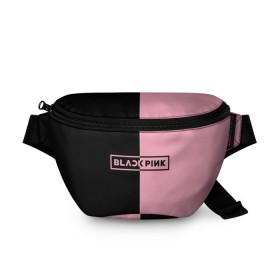 Поясная сумка 3D с принтом BLACKPINK в городе Новоалтайск, 100% полиэстер | плотная ткань, ремень с регулируемой длиной, внутри несколько карманов для мелочей, основное отделение и карман с обратной стороны сумки застегиваются на молнию | blackpink | k pop | k pop music | music | минимализм | надпись