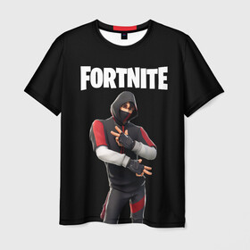 Мужская футболка 3D с принтом FORTNITE IKONIK (КАПЮШОН) в городе Новоалтайск, 100% полиэфир | прямой крой, круглый вырез горловины, длина до линии бедер | Тематика изображения на принте: fnchap2 | fortnite | fortnite 2 | fortnite x | ikonik | marshmello | иконик | маршмелло | фортнайт | фортнайт 2 | фортнайт глава 2