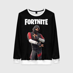 Женский свитшот 3D с принтом FORTNITE IKONIK (КАПЮШОН) в городе Новоалтайск, 100% полиэстер с мягким внутренним слоем | круглый вырез горловины, мягкая резинка на манжетах и поясе, свободная посадка по фигуре | fnchap2 | fortnite | fortnite 2 | fortnite x | ikonik | marshmello | иконик | маршмелло | фортнайт | фортнайт 2 | фортнайт глава 2