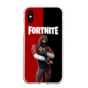 Чехол для iPhone XS Max матовый с принтом FORTNITE IKONIK в городе Новоалтайск, Силикон | Область печати: задняя сторона чехла, без боковых панелей | fortnite | fortnite 2 | fortnite x маршмелло | ikonik | marshmello | ninja | ninja streamer | иконик | ниндзя | фортнайт | фортнайт 2 | фортнайт глава 2