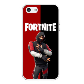 Чехол для iPhone 5/5S матовый с принтом FORTNITE IKONIK в городе Новоалтайск, Силикон | Область печати: задняя сторона чехла, без боковых панелей | fortnite | fortnite 2 | fortnite x маршмелло | ikonik | marshmello | ninja | ninja streamer | иконик | ниндзя | фортнайт | фортнайт 2 | фортнайт глава 2