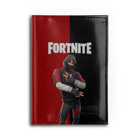 Обложка для автодокументов с принтом FORTNITE IKONIK в городе Новоалтайск, натуральная кожа |  размер 19,9*13 см; внутри 4 больших “конверта” для документов и один маленький отдел — туда идеально встанут права | Тематика изображения на принте: fortnite | fortnite 2 | fortnite x маршмелло | ikonik | marshmello | ninja | ninja streamer | иконик | ниндзя | фортнайт | фортнайт 2 | фортнайт глава 2