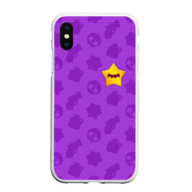 Чехол для iPhone XS Max матовый с принтом BRAWL STARS - SANDY в городе Новоалтайск, Силикон | Область печати: задняя сторона чехла, без боковых панелей | brawl | bull | colt | crow | game | games | leon | online | penny | poco | sandy | shelly | spike | star | stars | wanted | брав | бравл | браво | звезда | звезды | игра | игры | лого | онлайн | сенди | старс | сэнди