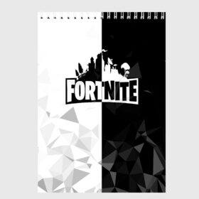Скетчбук с принтом FORTNITE в городе Новоалтайск, 100% бумага
 | 48 листов, плотность листов — 100 г/м2, плотность картонной обложки — 250 г/м2. Листы скреплены сверху удобной пружинной спиралью | fnchap2 | fortnite | fortnite 2 | fortnite x | marshmello | маршмелло | фортнайт | фортнайт 2 | фортнайт глава 2