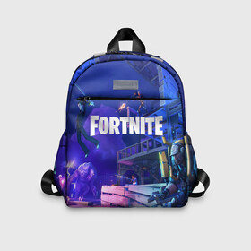 Детский рюкзак 3D с принтом FORTNITE в городе Новоалтайск, 100% полиэстер | лямки с регулируемой длиной, сверху петелька, чтобы рюкзак можно было повесить на вешалку. Основное отделение закрывается на молнию, как и внешний карман. Внутри дополнительный карман. По бокам два дополнительных кармашка | fnchap2 | fortnite | fortnite 2 | fortnite x | marshmello | маршмелло | фортнайт | фортнайт 2 | фортнайт глава 2