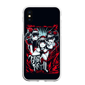 Чехол для iPhone XS Max матовый с принтом BABYMETAL БЕБИМЕТАЛ в городе Новоалтайск, Силикон | Область печати: задняя сторона чехла, без боковых панелей | Тематика изображения на принте: babymetal | j pop | japan | бэбиметал | дэт метал | каваий метал | моа кикути | судзука накамото | юи мидзуно | япония