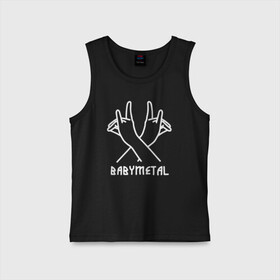 Детская майка хлопок с принтом BABYMETAL в городе Новоалтайск,  |  | babymetal | j pop | japan | бэбиметал | дэт метал | каваий метал | моа кикути | судзука накамото | юи мидзуно | япония