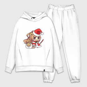 Мужской костюм хлопок OVERSIZE с принтом Айсака Тайга в городе Новоалтайск,  |  | padoru padoru | айсака тайга | аниме | новый год | торадора