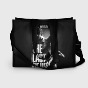 Сумка-шоппер 3D с принтом THE LAST OF US в городе Новоалтайск, 100% полиэстер | застегивается на металлическую кнопку; внутренний карман застегивается на молнию. Стенки укреплены специальным мягким материалом, чтобы защитить содержимое от несильных ударов
 | fireflies | look for the light | the last of us | джоэл | игры | одни из нас | цикады | элли